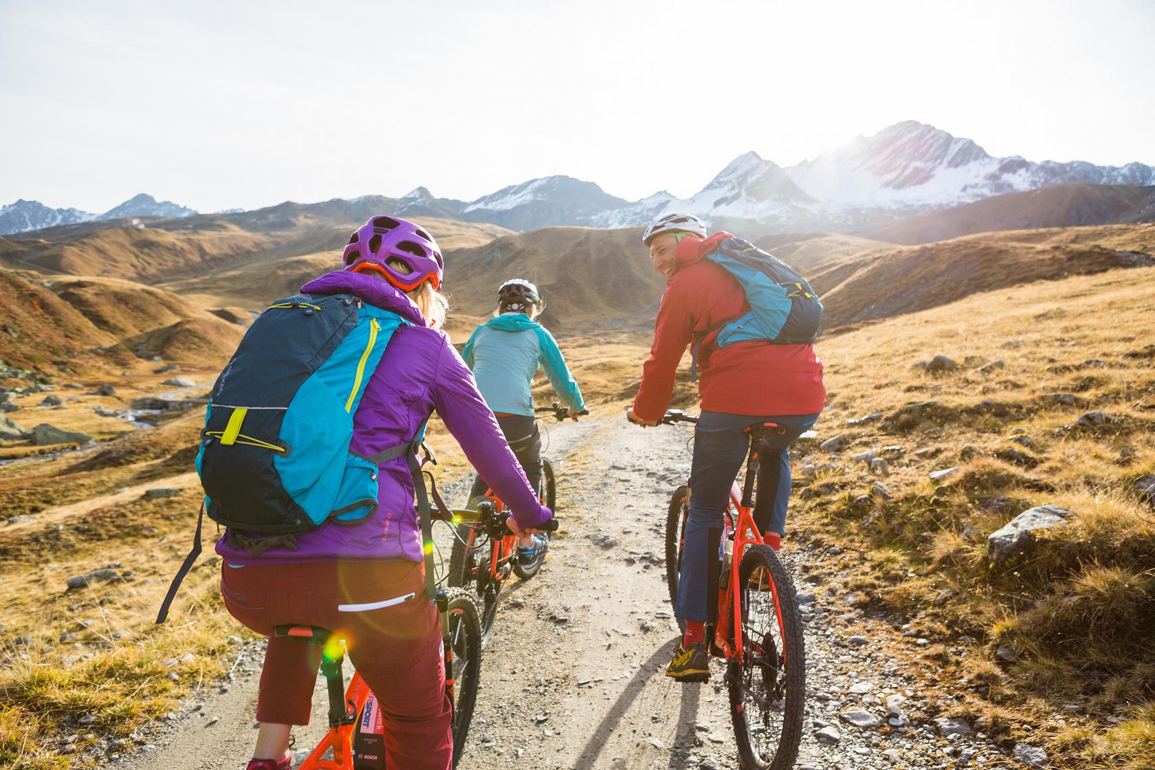 Moutainbike-Tour in der Gruppe